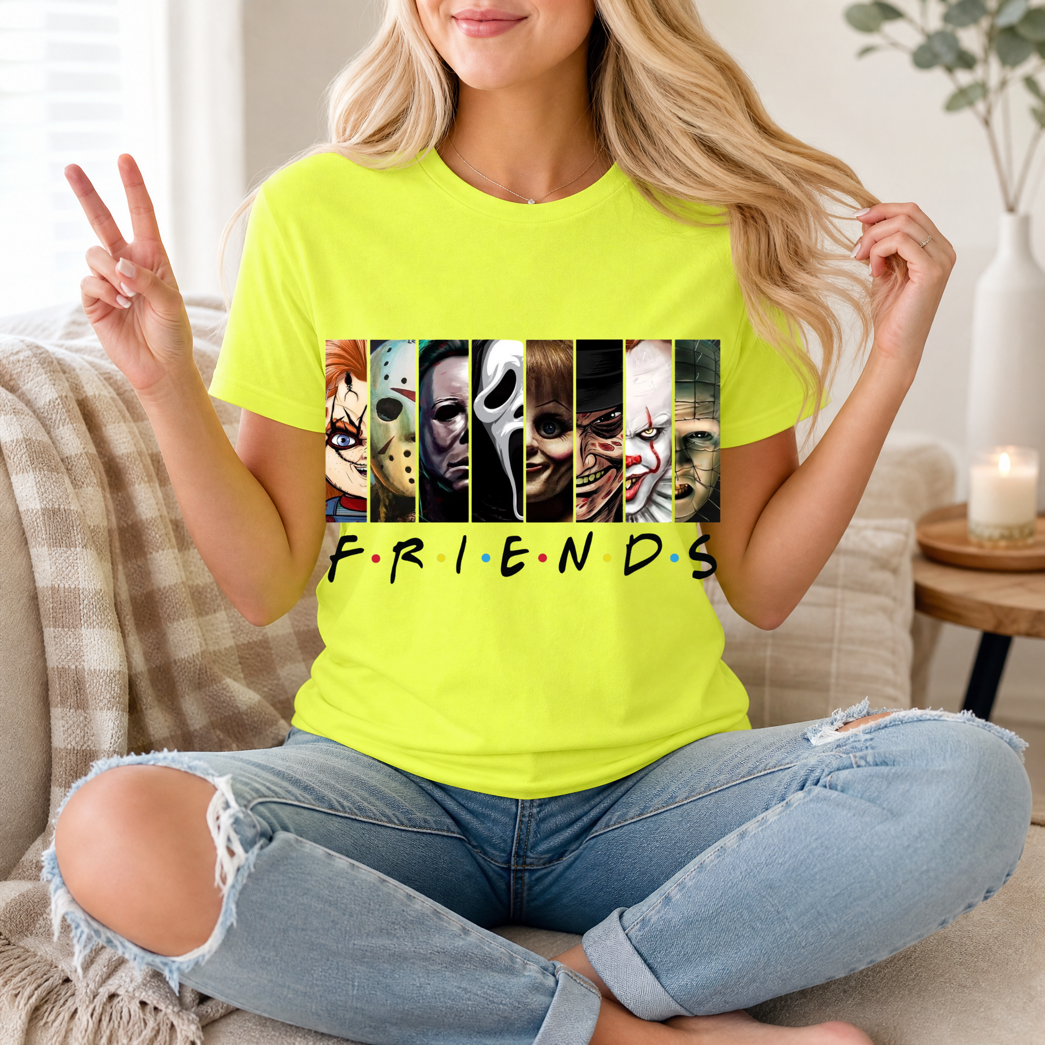 Horror Friends Premium Graphic Tee