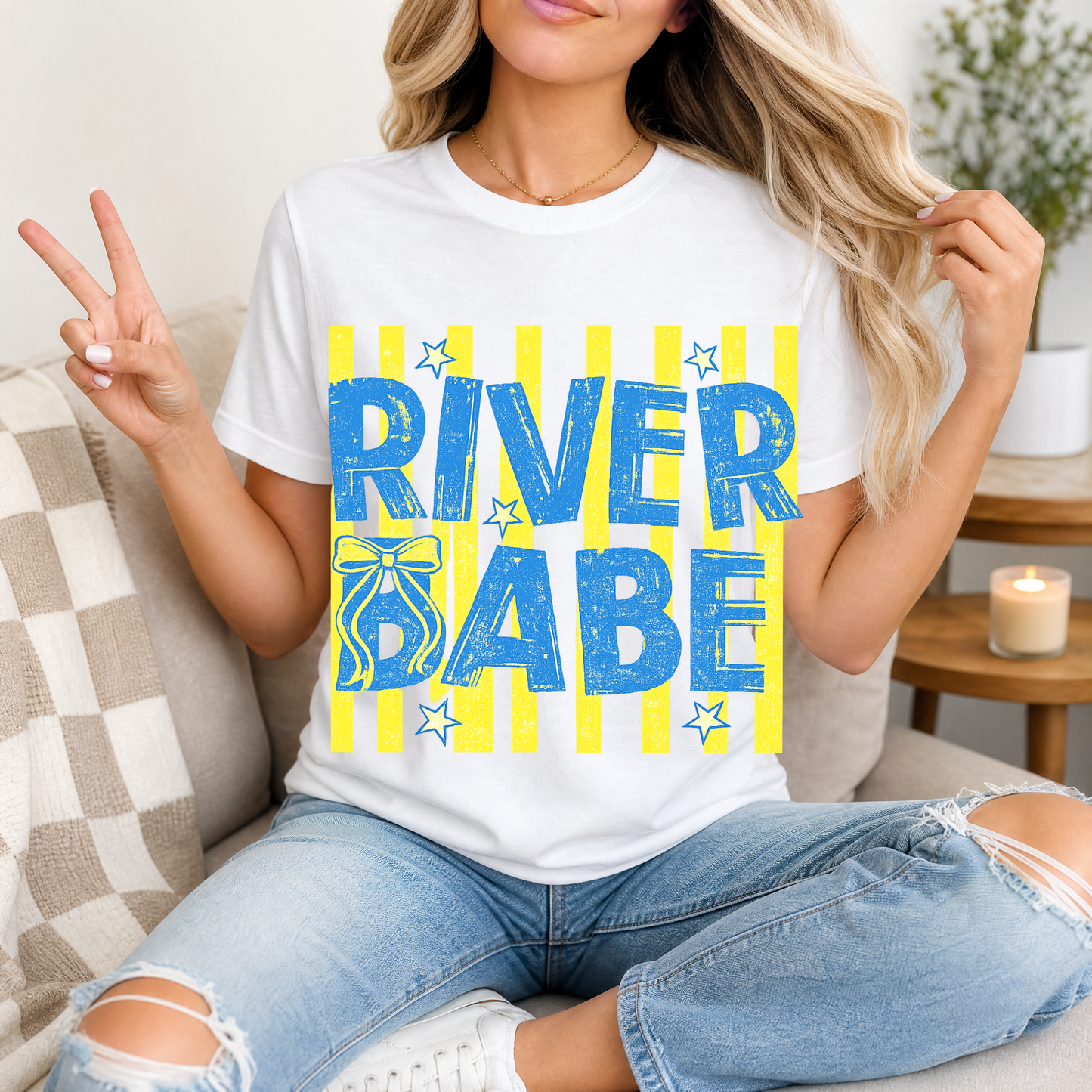 River Babe Premium Graphic Tee