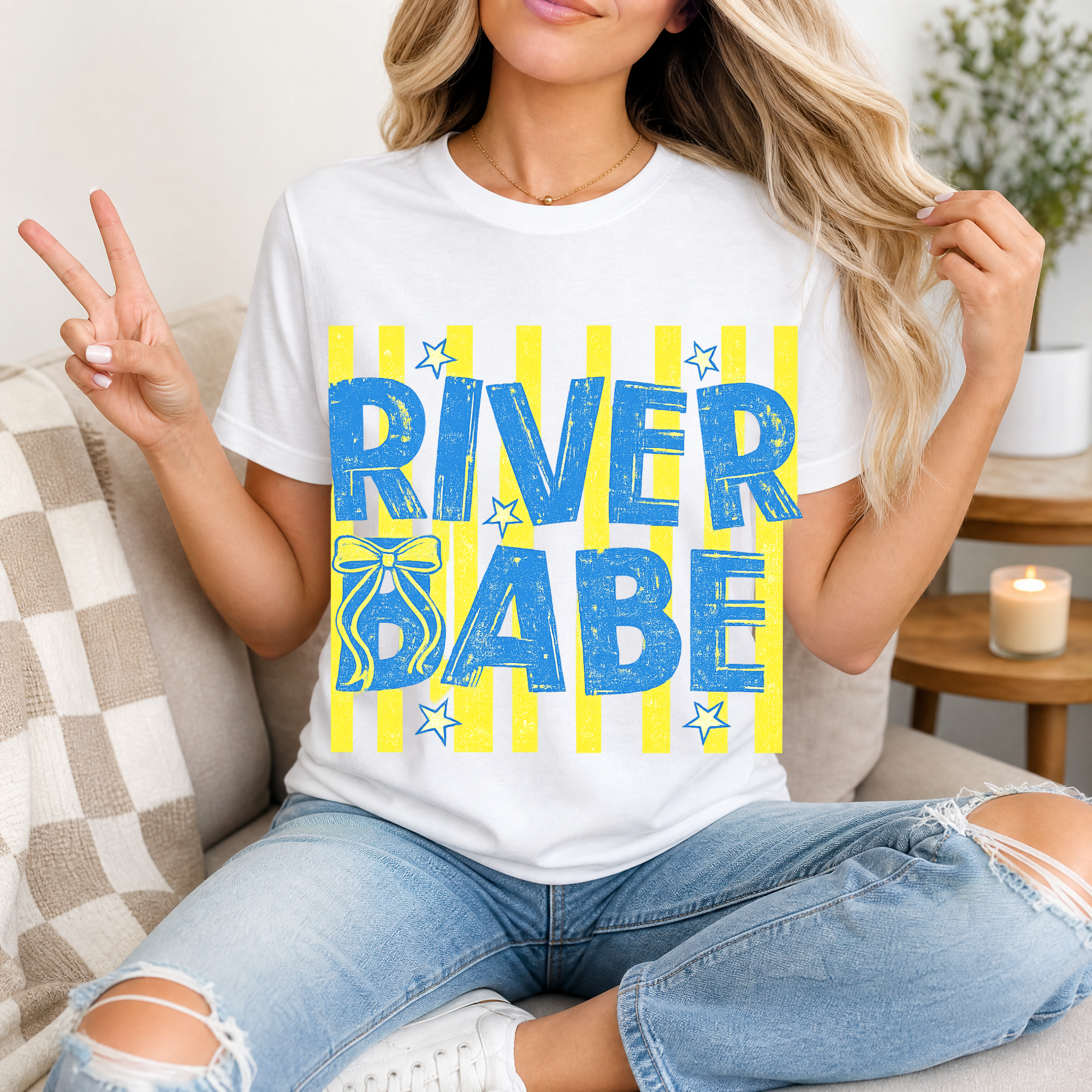 River Babe Premium Graphic Tee