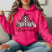 Mississippi State Fall Is for Football Pumpkin Graphic Hoodie
