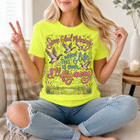 I'll Fly Away Flying Ducks Christian Graphic Tee