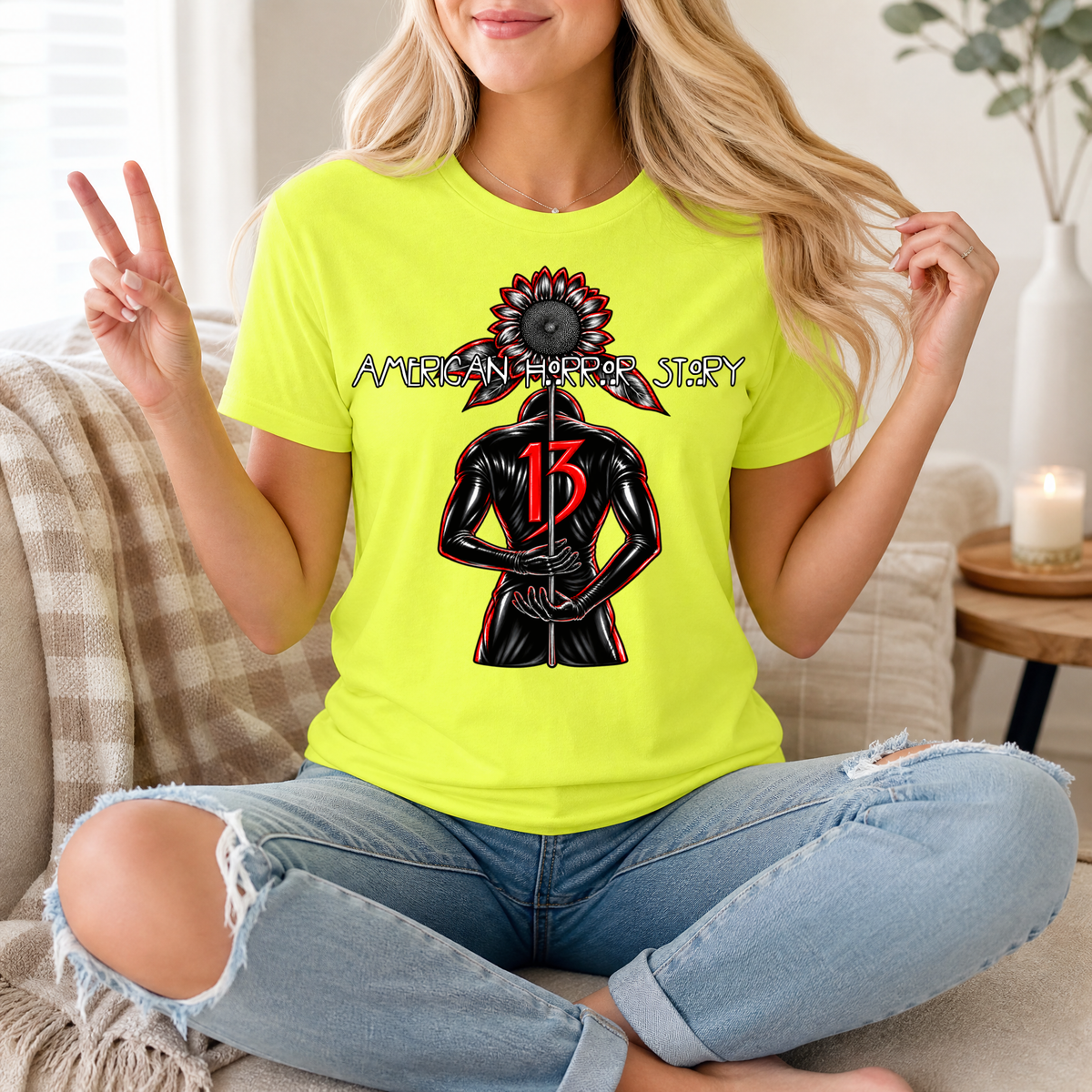 AHS 13 Sunflower Premium Graphic Tee