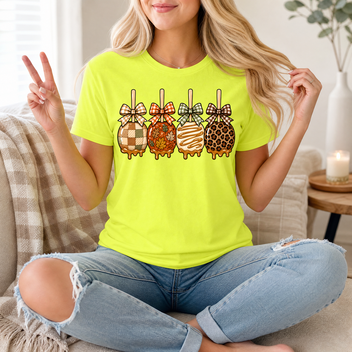 Fall Apples Premium Graphic Tee