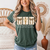 Jesus Made Her a Mama Christian Graphic Tee