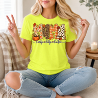 Leopard Fall Fully Customizable Premium Graphic Tee