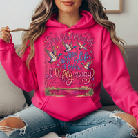 I'll Fly Away Duck Graphic Hoodie