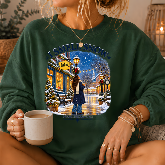 I Smell Snow Crewneck Sweatshirt