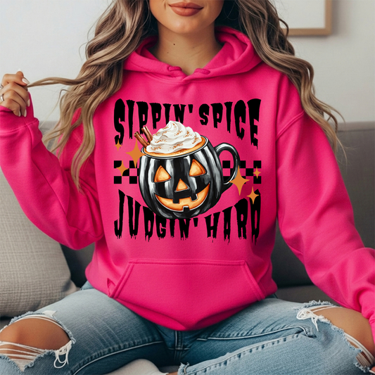 Sippin' Spice Premium Hoodie Sweatshirt