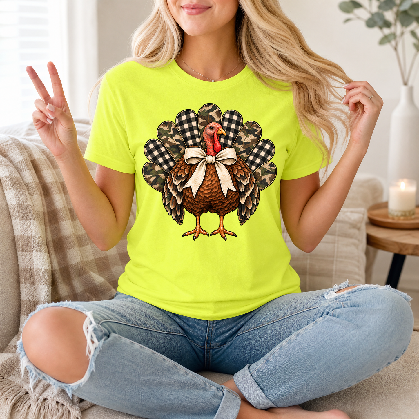 Camo Turkey Premium Graphic Tee