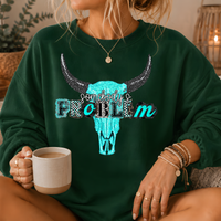 Somebody's Problem Longhorn Crewneck Sweatshirt