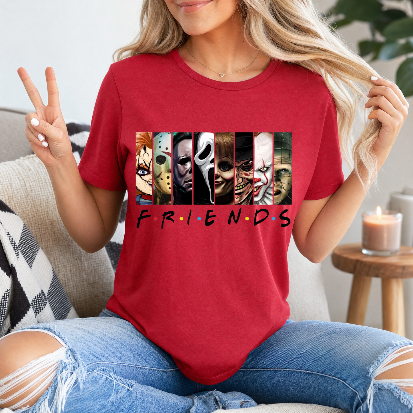 Horror Friends Premium Graphic Tee