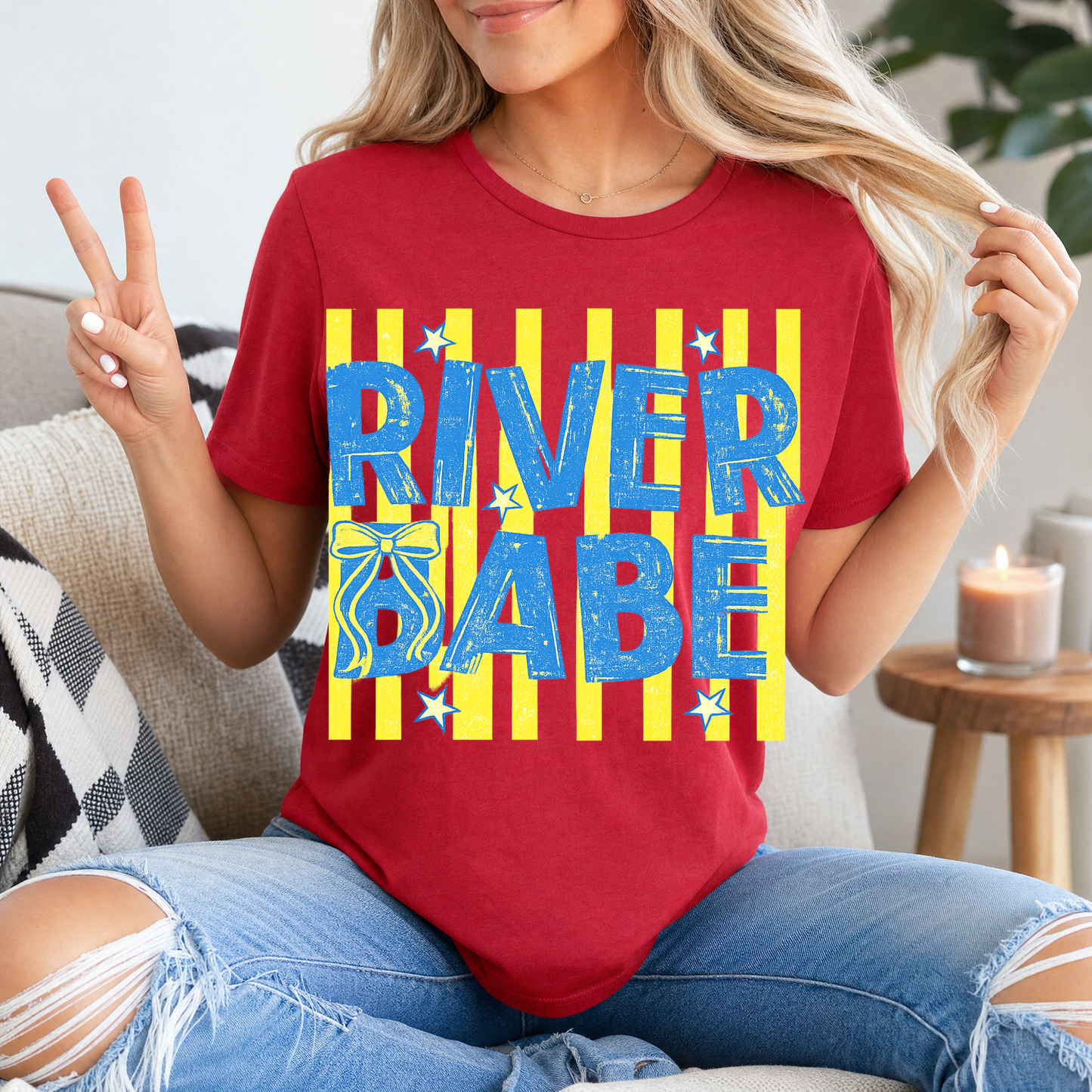 River Babe Premium Graphic Tee