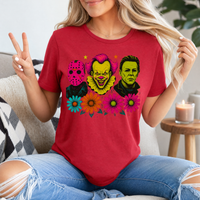 Neon Horror Premium Graphic Tee