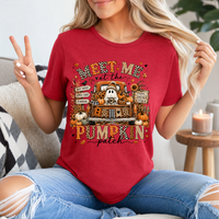 Pumpkin Patch Truck Premium Graphic Tee