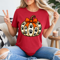 Paw Pumpkin Premium Graphic Tee