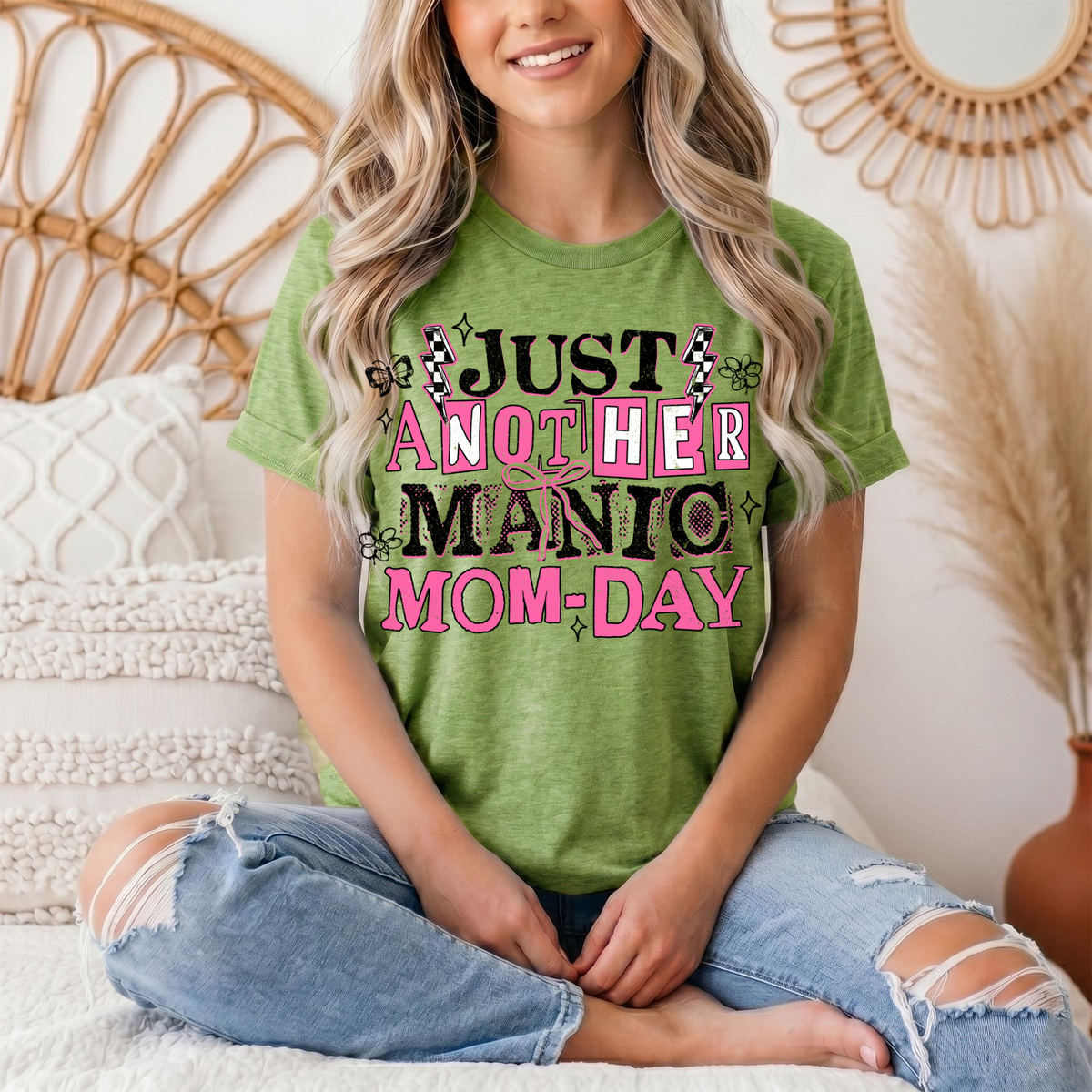 Just Another Manic Mom-Day Graphic Tee