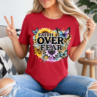 Faith Over Fear Premium Graphic Tee