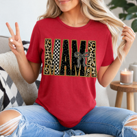 Mama Mixed Pattern Premium Graphic Tee