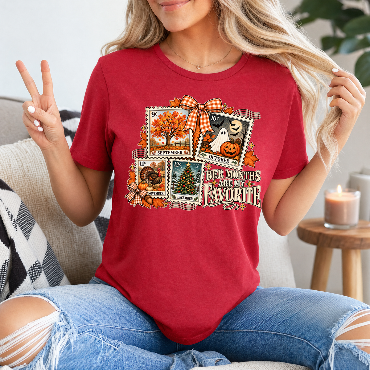 Ber Months Are My Favorite Premium Graphic Tee