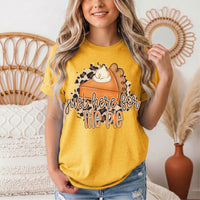 Just Here for the Pie Thanksgiving Graphic Tee