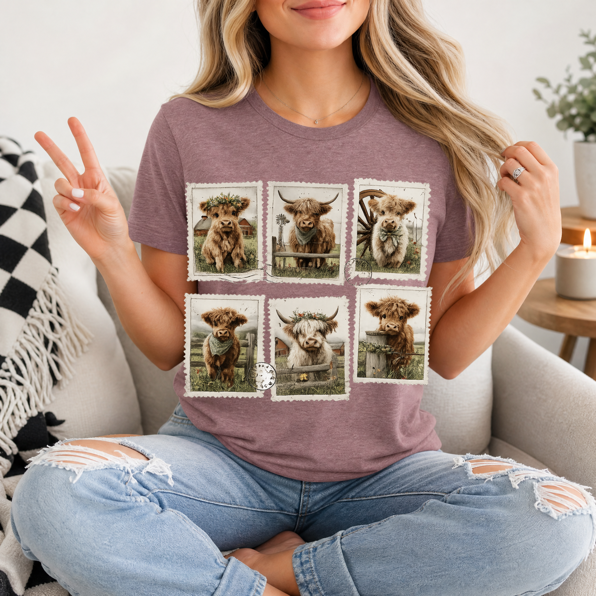 Highland Stamp Premium Graphic Tee