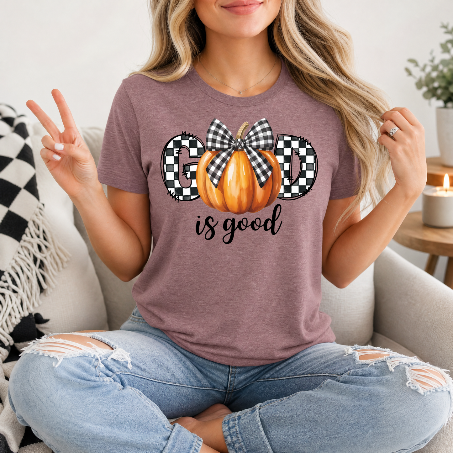Fall for Jesus Premium Graphic Tee