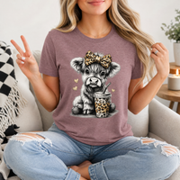 Leopard Highland Premium Graphic Tee