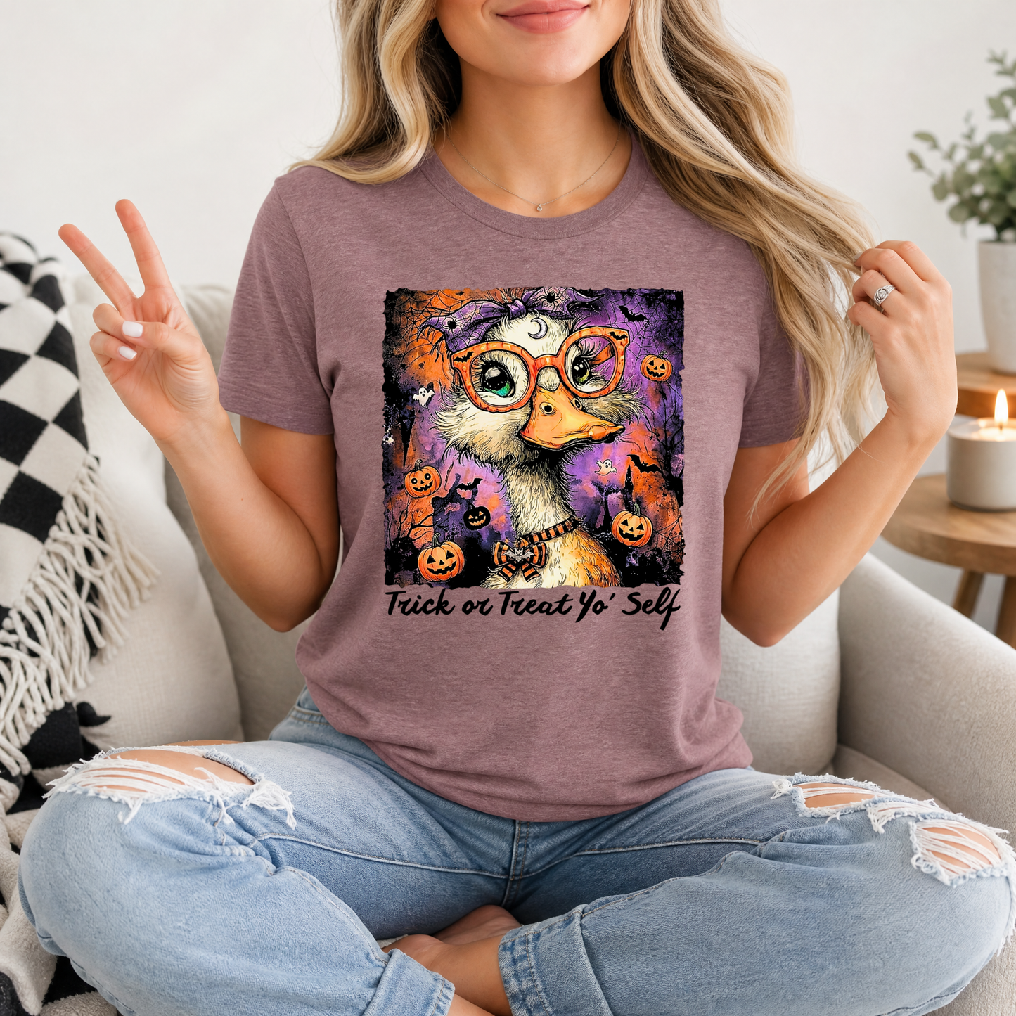 Trick or Treat Yo' Self Premium Graphic Tee