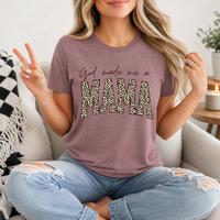 God Made Me A Momma Premium Graphic Tee