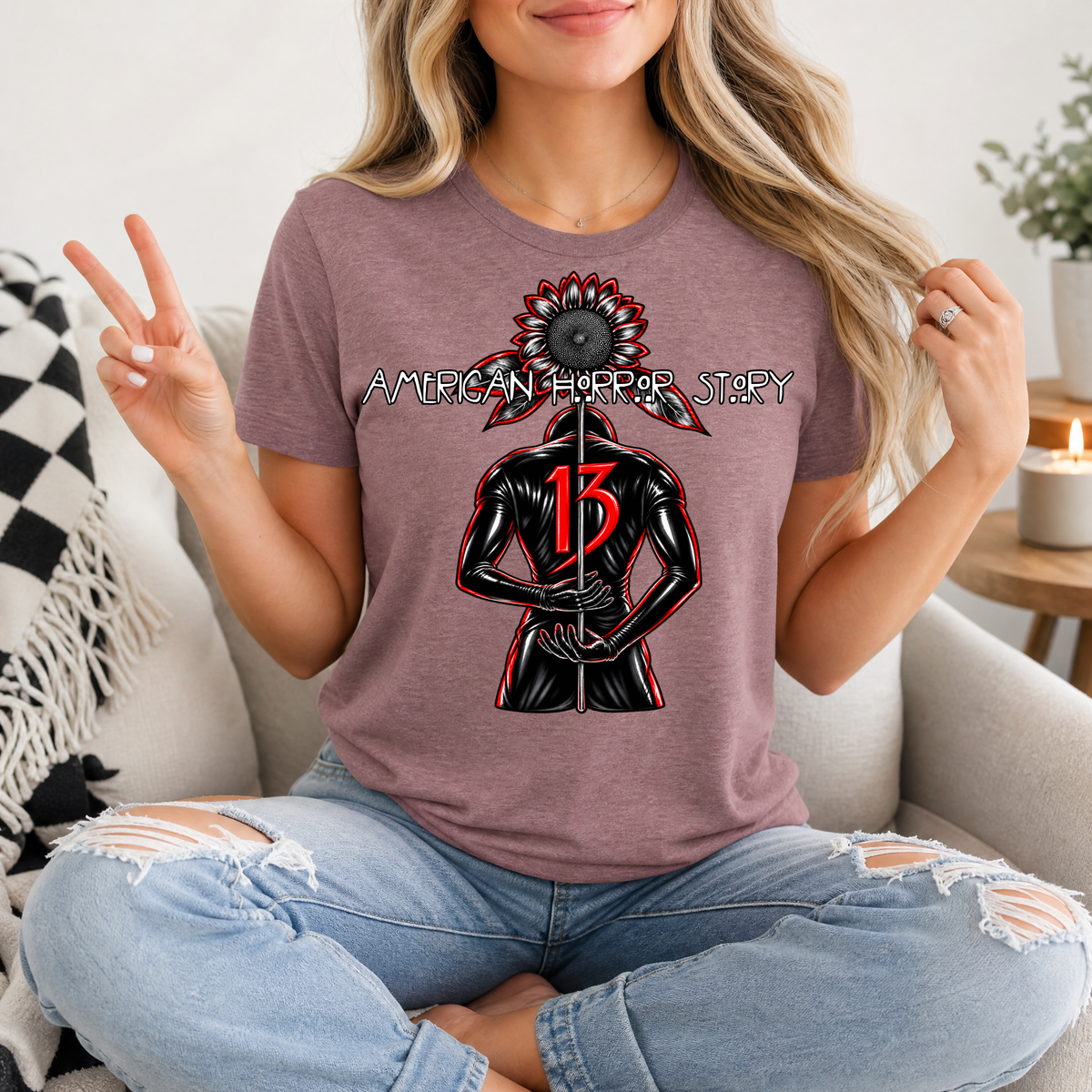 AHS 13 Sunflower Premium Graphic Tee