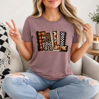 Fall Patchwork Premium Graphic Tee