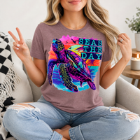 Seas The Day Premium Graphic Tee