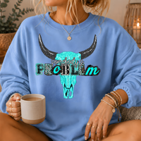 Somebody's Problem Longhorn Crewneck Sweatshirt