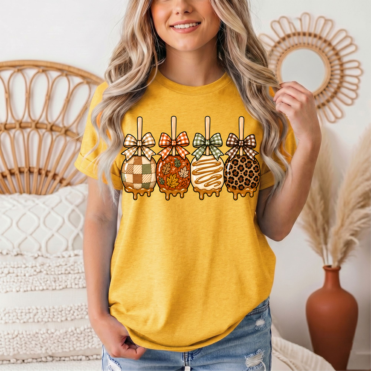 Fall Apples Premium Graphic Tee