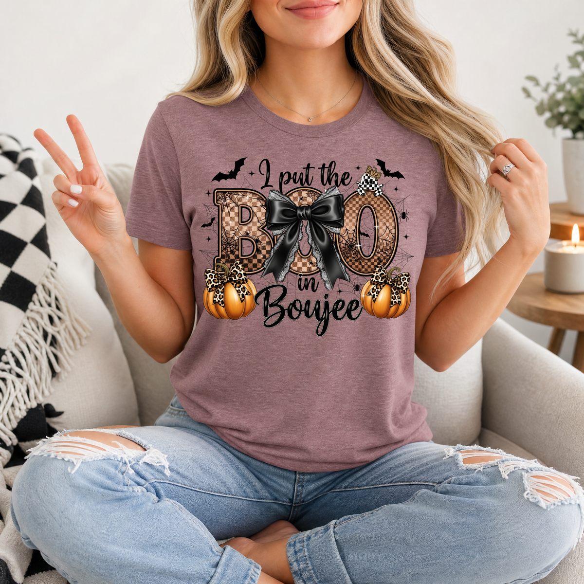 BOO in Boujee Premium Graphic Tee