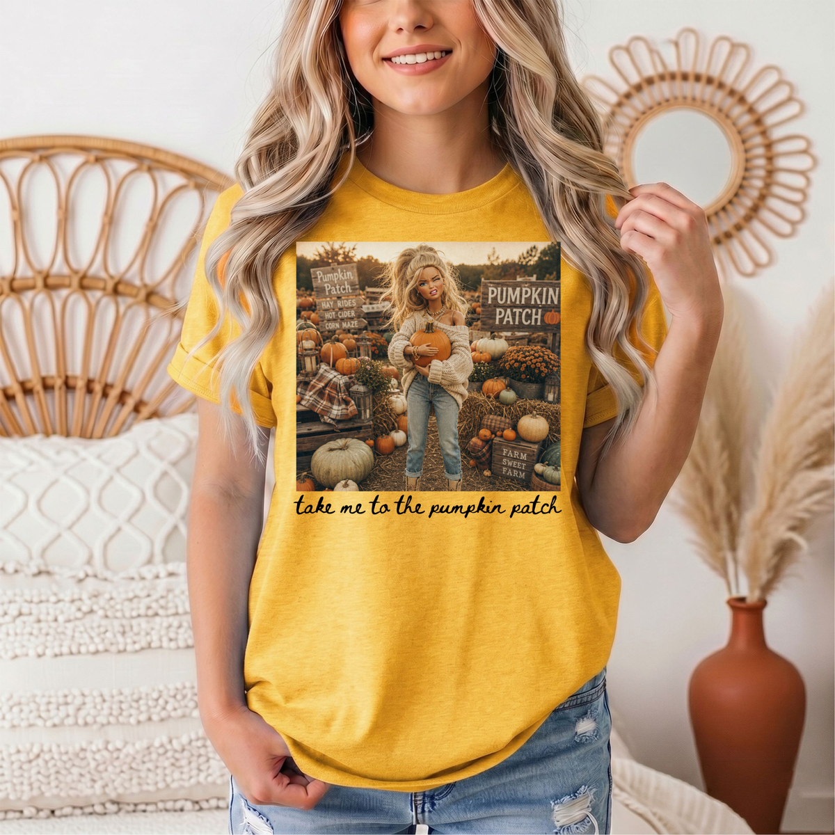 Take Me to the Pumpkin Patch Graphic Tee