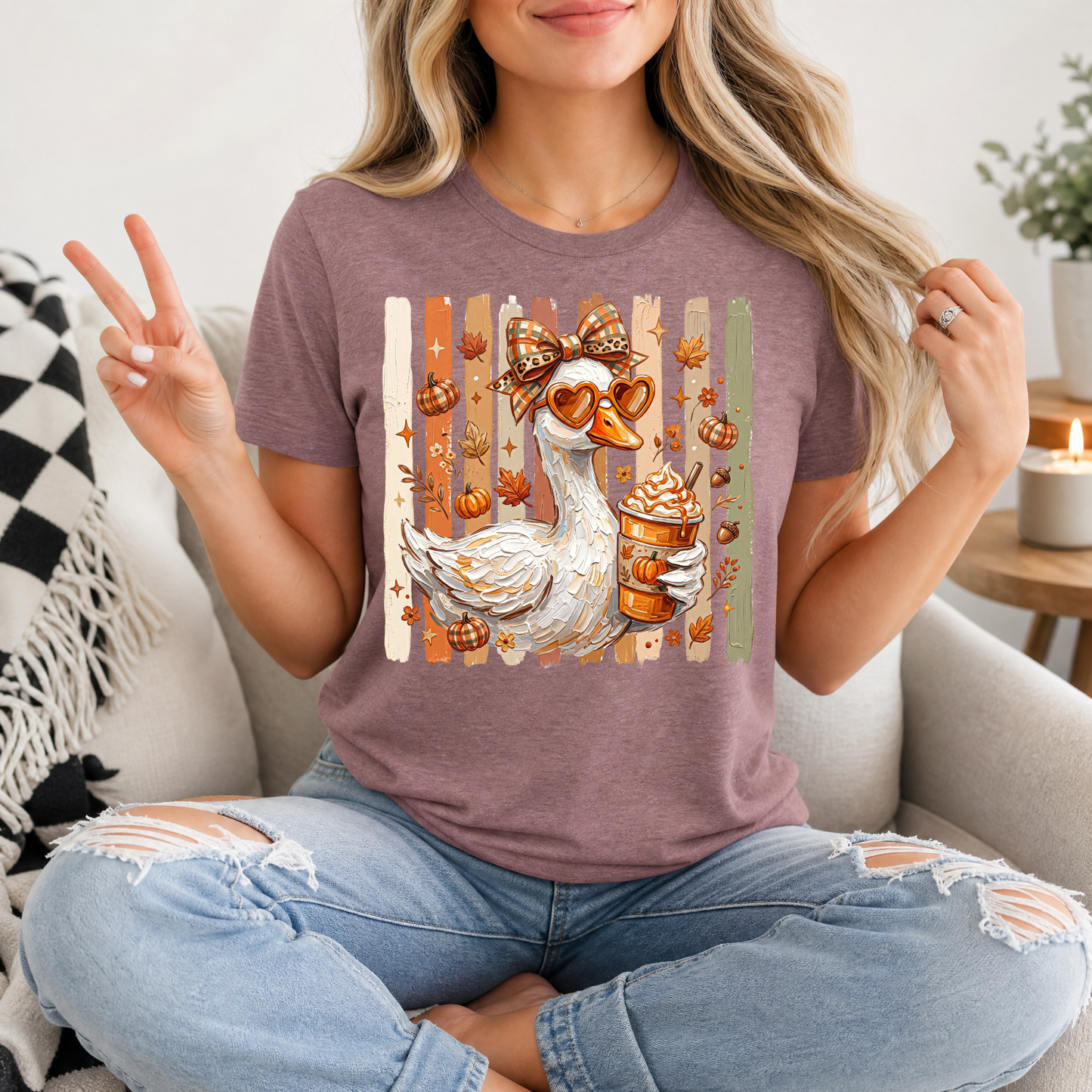 Pumpkin Spice Goose Premium Graphic Tee
