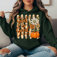 God Is Good Pumpkin Premium Hoodie Sweatshirt