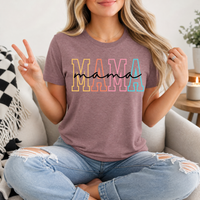 Neon Mama Outline & Script Graphic Tee