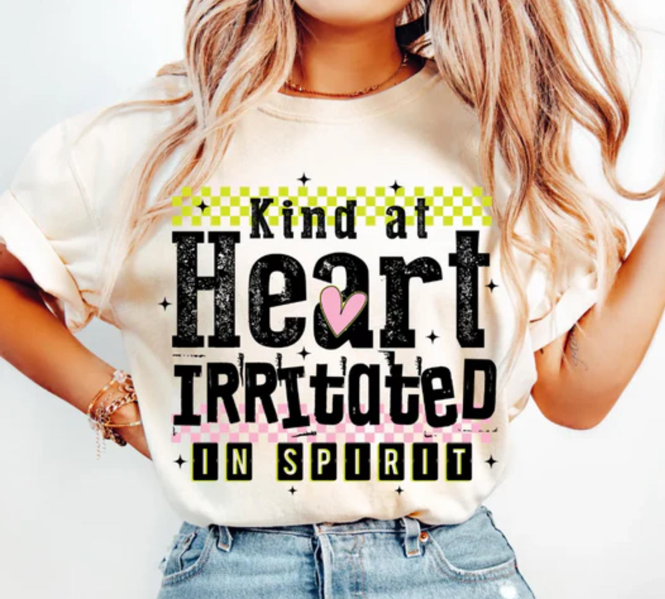 Kind at heart irritated by spirit