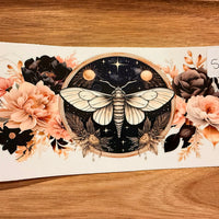 #597 Dark Butterfly with flowers K's Krafty Barn
