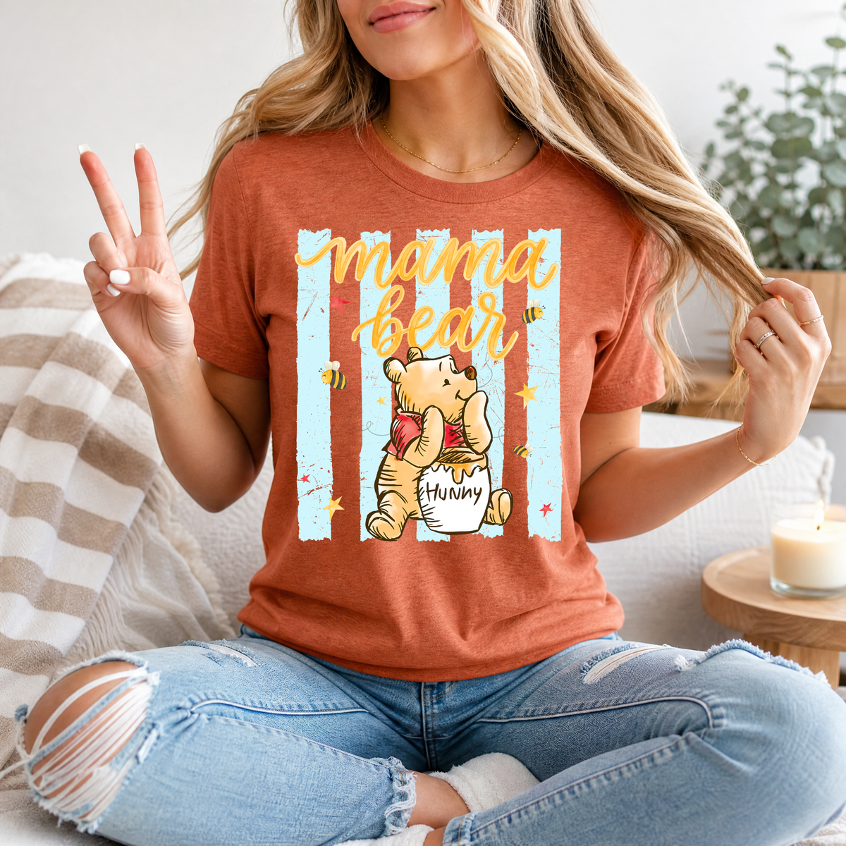 Mama Bear Honey Pot Graphic Tee