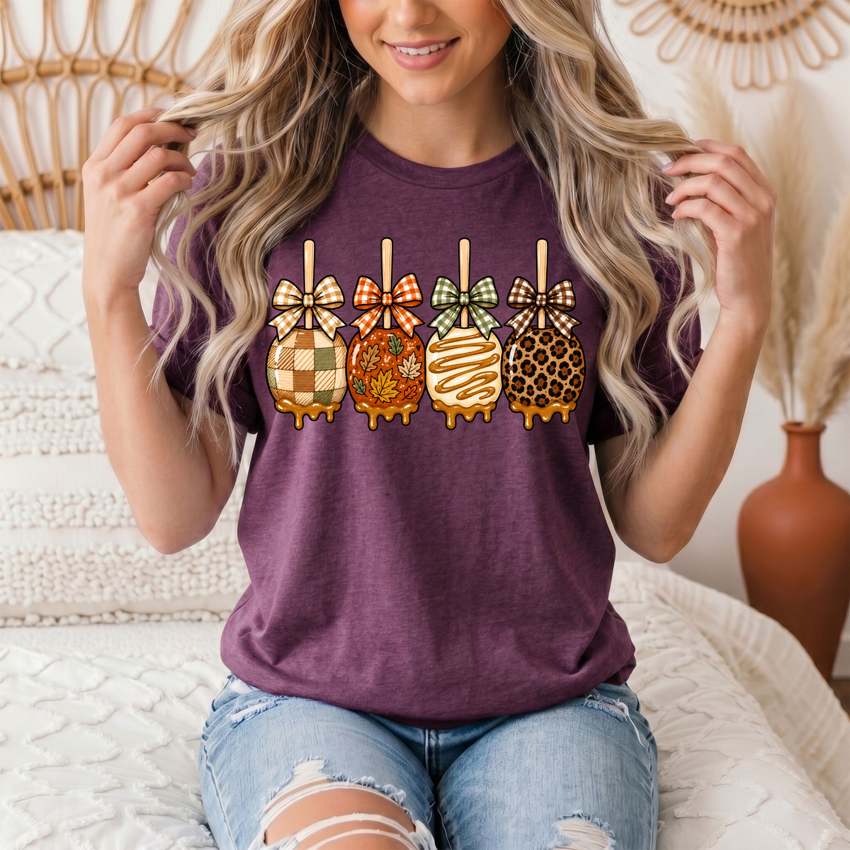 Fall Apples Premium Graphic Tee