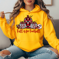 Georgia Bulldogs Fall Is for Football Pumpkin Graphic Hoodie