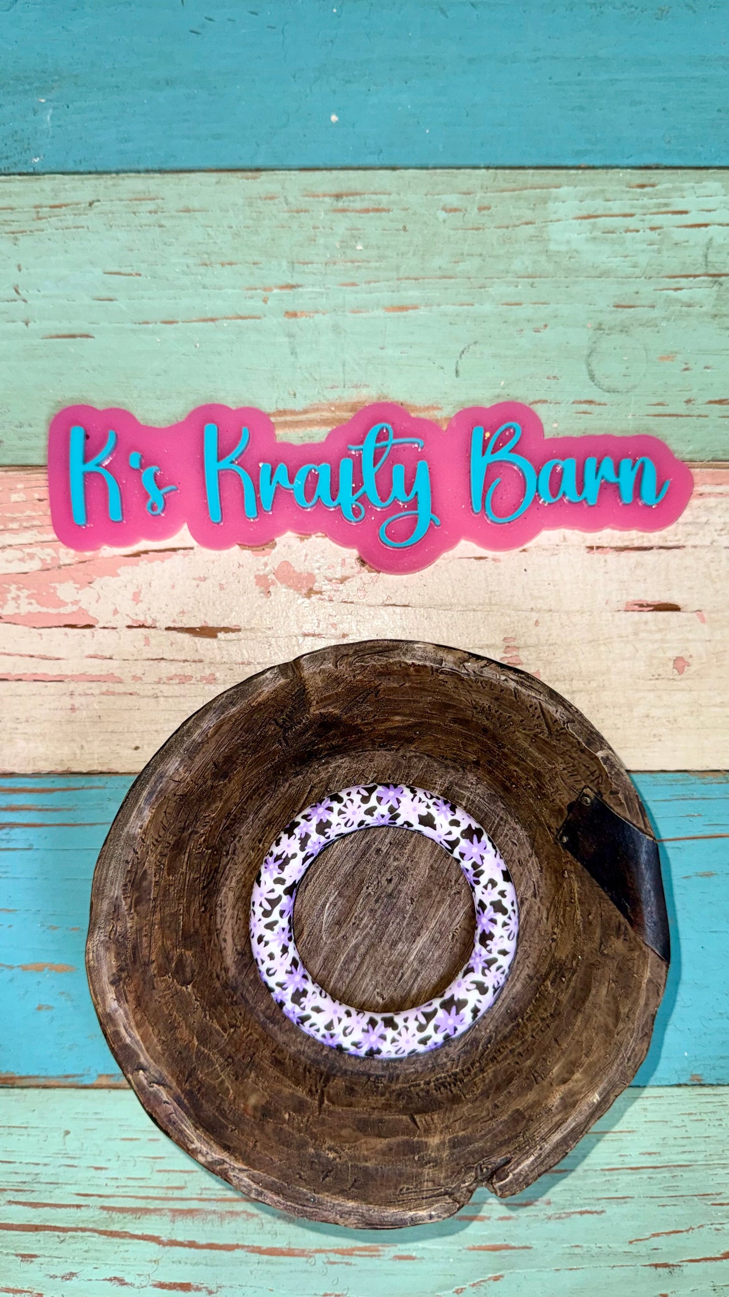 Wholesale 65mm Silicone Round Ring- printed/ patterns