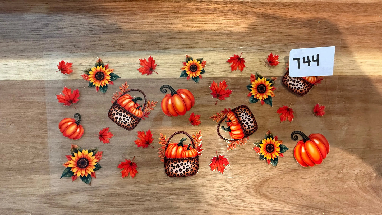 #744 Fall Basket K's Krafty Barn