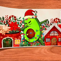 #652 avocado dabbing K's Krafty Barn