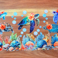 #510 Turtles under water K's Krafty Barn