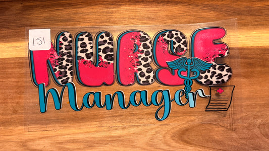 #151 Nurse Manager