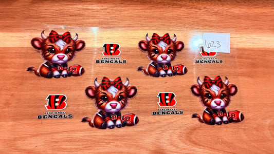 #623 4 Bengals Football K's Krafty Barn
